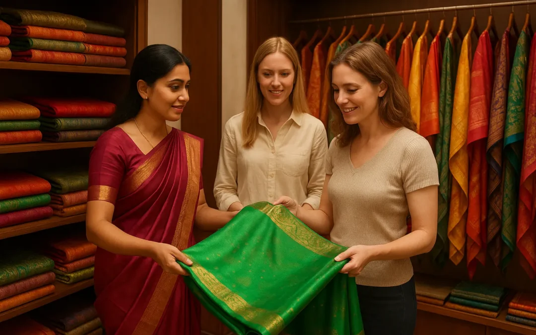 The Growing Global Demand for Indian Silk Sarees